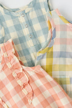 Load image into Gallery viewer, Pehr - Checkmate Onepiece (Melon)