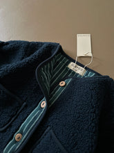 Load image into Gallery viewer, Guapoo - 毛絨絨外套 Deep Blue