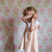 Load image into Gallery viewer, Little Cotton Clothes - Hannah Dress in powder (2Y-6Y)