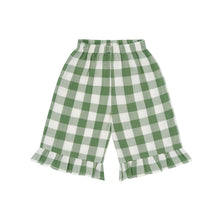 Load image into Gallery viewer, Organic Zoo - Dill Gingham Frill Culottes