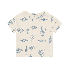 Load image into Gallery viewer, Organic Zoo - Sailor Knots Boxy T-Shirt
