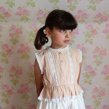 Load image into Gallery viewer, Little Cotton Clothes - Fay blouse in powder (2Y-6Y)