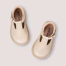 Load image into Gallery viewer, PETIT NORD - T-Bar Scallop (Cream) Size 21