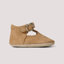 Load image into Gallery viewer, PETIT NORD - Baby Scallop T-Bar (Sahara Suede)