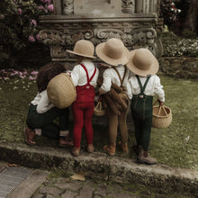 Load image into Gallery viewer, Silly Silas - Footed Tights (Maple Leaf)