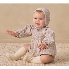 將圖片載入圖庫檢視器 Quincy Mae - Eden Romper Blue Gingham