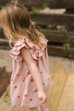 Load image into Gallery viewer, Pehr - Seersucker Dress (Pink Stripe)