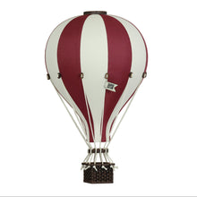 Load image into Gallery viewer, Super Balloon - Beige Burgandy Hot Air Balloon