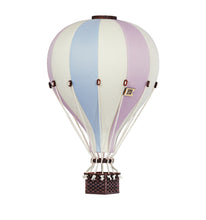Load image into Gallery viewer, Super Balloon - Creamy Mint/Grey/Lilac Hot Air Balloon