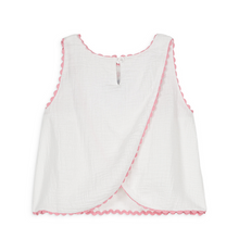 將圖片載入圖庫檢視器 Loiuse Misha - 白色棉紗刺繡上衣 2Y, 6Y