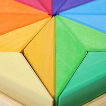 Load image into Gallery viewer, Grimm's - 多彩星形撞色積木 (大)