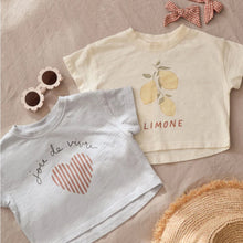 Load image into Gallery viewer, Rylee + Cru - Boxy Tee (Limone) 2-3Y