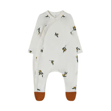 Load image into Gallery viewer, Organic Zoo - Olive Garden Suit with Contrast Feet