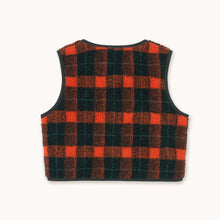 Load image into Gallery viewer, Tiny Cottons - Red Check Vest