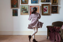 Load image into Gallery viewer, Little Cotton Clothes - Rosalind wrap dress Sugarplum Check (4Y-6Y)