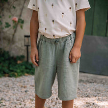 Load image into Gallery viewer, Studio Boheme - Basile Bermuda (Green Grey)