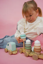 Load image into Gallery viewer, Jabadabado - Train with blocks ice cream