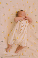 Load image into Gallery viewer, Studio Boheme - Bebecito Romper (Off White / Lemon)