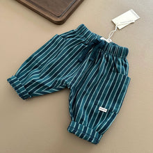 Load image into Gallery viewer, Guapoo - 口袋寬褲子 (Deep Sea Stripes)