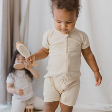 Load image into Gallery viewer, Susukoshi - Short Sleeve Zip Suit (Honey)