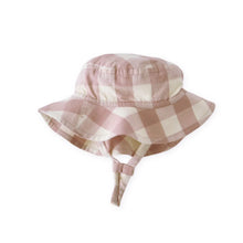 Load image into Gallery viewer, Pehr - Checkmate Bucket Hat (Pink)