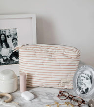 Load image into Gallery viewer, Pehr - Toiletry Bag (Stripes Away Pink)