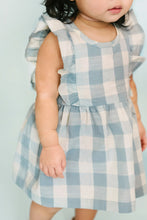 Load image into Gallery viewer, Pehr - Checkmate Dress (Blue) 18-24M