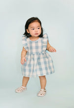 Load image into Gallery viewer, Pehr - Checkmate Dress (Blue) 18-24M