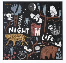 Load image into Gallery viewer, Wee Gallery - Night Life Floor Puzzle