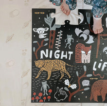 Load image into Gallery viewer, Wee Gallery - Night Life Floor Puzzle
