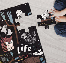Load image into Gallery viewer, Wee Gallery - Night Life Floor Puzzle