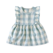Load image into Gallery viewer, Pehr - Checkmate Dress (Blue) 18-24M