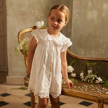 Load image into Gallery viewer, Louise Misha - Dress Mia (Off-White Schiffli)