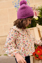 將圖片載入圖庫檢視器 Louise Misha - Cleo 大領片碎花襯衫 3-5Y