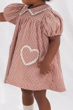 Load image into Gallery viewer, Quincy Mae - Coraline Dress Red Gingham