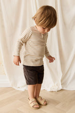 Load image into Gallery viewer, Jamie Kay - Pima Cotton Shae Top (Slim Stripe Brioche/Cloud) 3Y