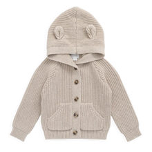 Load image into Gallery viewer, Jamie Kay - Bear Cardigan - Oat