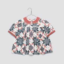 Load image into Gallery viewer, Little Cotton Clothes - Juno Blouse Patchwork Floral (2Y-6Y)
