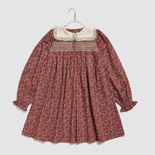 Load image into Gallery viewer, Little Cotton Clothes - Jasmine Dress Clove Floral