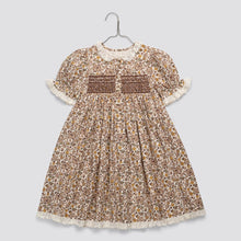 Load image into Gallery viewer, Little Cotton Clothes - Elizabeth Dress Yarrow Floral (2Y-6Y)