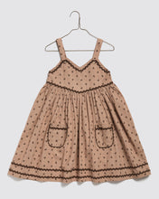 Load image into Gallery viewer, Little Cotton Clothes - Patty Pinafore in Rosehip Floral 2-4Y