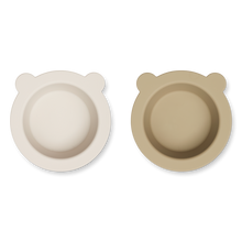 Load image into Gallery viewer, LIEWOOD - 2 Pack Peony Suction Bowl (Sandy)