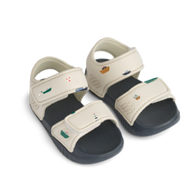 Load image into Gallery viewer, Liewood - Blumer Printed Sandals (Sailing / Sandy)