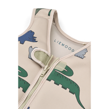 Load image into Gallery viewer, LIEWOOD - Dove Swim Vest (Dinosaur)