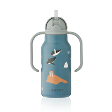 將圖片載入圖庫檢視器 LIEWOOD - 保冷保熱水壺 250ML (北極動物)