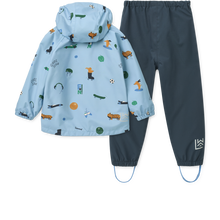 Load image into Gallery viewer, LIEWOOD - Pedia Rainwear Set (Beach Blue)