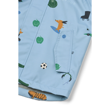 Load image into Gallery viewer, LIEWOOD - Pedia Rainwear Set (Beach Blue)