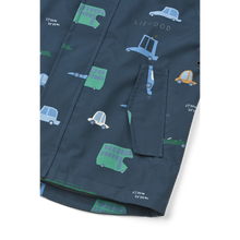 Load image into Gallery viewer, LIEWOOD - Pedia Rainwear Set (Cars/Classic Navy)