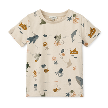 Load image into Gallery viewer, Liewood - Apia Printed Shortsleeve T-shirt (Sea creature / Sandy)