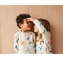 將圖片載入圖庫檢視器 LIEWOOD - 薄衛衣 (動物) 沒有刷毛 - 只剩5-6Y